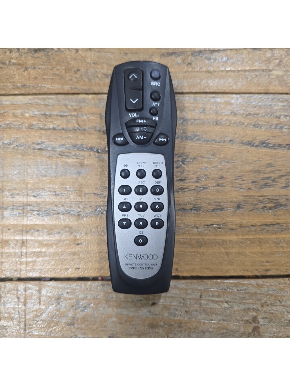 Kenwood RC-505 Remote Control Works Great No Back Cover